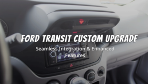 Ford Transit Custom Double DIN Stereo Fitting Kit