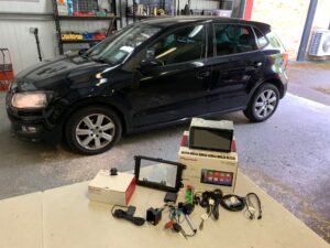 VW Polo 2013 model upgraded with the Pioneer SPH-DA77DAB Wireless CarPlay Stereo