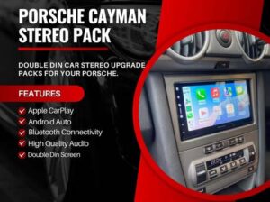 🚗 Porsche Cayman Car Stereo Upgrade Pack !!