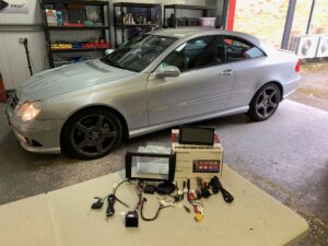 Mercedes-Benz CLK 2008 Upgraded with Pioneer SPH-DA77DAB CarPlay Stereo