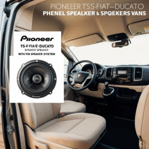 Give your Fiat Ducato the audio upgrade it deserves with the Pioneer Custom-Fit Speaker Kit