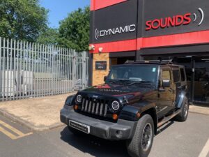 Jeep Wrangler 2007 model Upgraded with Pioneer SPH-DA77DAB Wireless CarPlay stereo & reversing camera