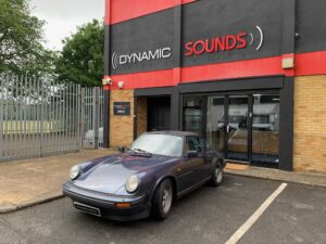 PORSCHE 911 1980 Upgraded with Blaupunkt Bremen SQR46DAB retro stereo & Pioneer Speakers
