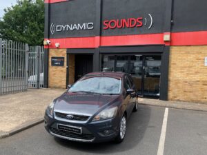 Ford Focus 2010 model upgraded with a JVC KW-M593BT CarPlay stereo