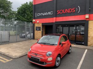Fiat 500 2016 model upgraded with Kenwood DMX7722DABS CarPlay / Android Auto Stereo