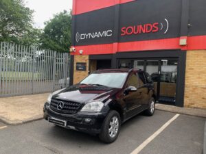 Mercedes-Benz ML 2009 model upgraded with Pioneer SPH-DA77DAB wireless Car Play / Android Auto stereo