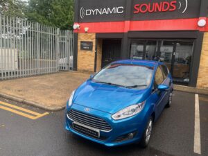 Ford Fiesta 2013 model upgraded with a Kenwood DPX-7300DAB Bluetooth stereo