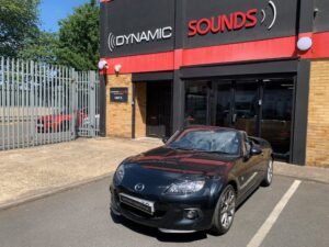 Mazda MX-5 2010 model upgraded with the Pioneer SPH-DA77DAB Wireless CarPlay Stereo