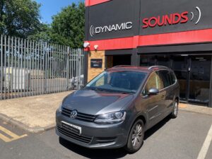 VW Sharan 2017 model upgraded with the Kenwood DMX7722DABS CarPlay stereo