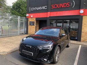 Audi Q3 2025 model upgraded with a Mio Mivue J35 Dash Cam