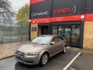 Audi A3 2005 Upgraded with Pioneer AVH-Z7200DAB flip-out CarPlay stereo, Sono Connect wireless dongle & Reverse Camera