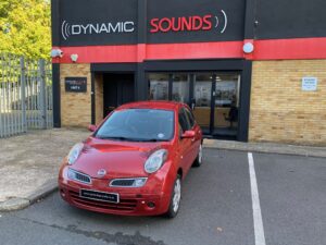 Nissan Micra 2009 model upgraded with Pioneer SPH-DA77DAB CarPlay stereo