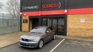 BMW 1 Series 2011 model upgraded with Pioneer SPH-DA77DAB CarPlay Stereo